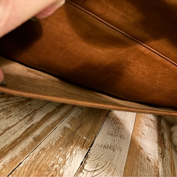 Classic Coach Vintage Brown Leather briefcase - Picture 6 of 15